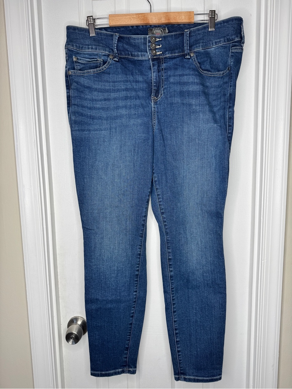 torrid Dark Blue Skinny Stretch Jeans